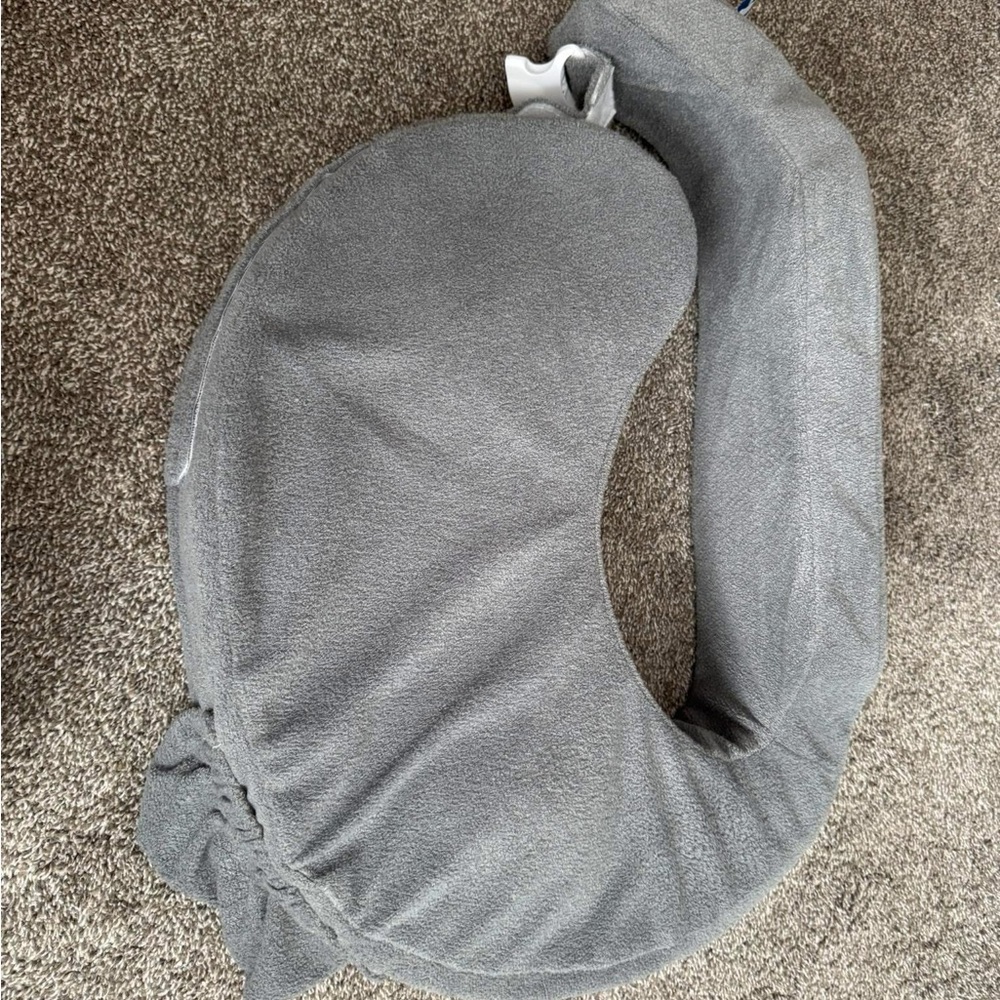 Gray Nursing Pillow my breast friend